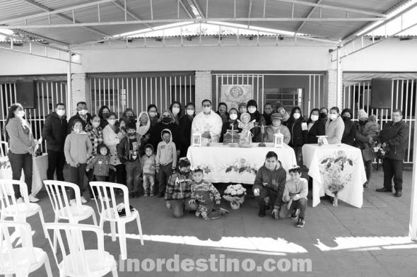 Celebrando el Día del Divino Niño Jesús en Mitã Róga, la Municipalidad de Pedro Juan Caballero activa en el área social