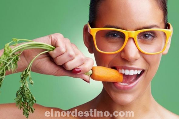 Zanahoria: esta hortaliza posee propiedades que cuidan la salud ocular; rica en betacaroteno, vitamina A y evita infecciones